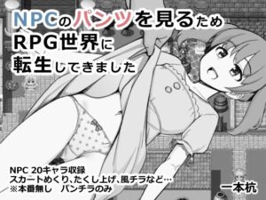 NPCのパンツを見るためRPG世界に転生してきました(一本杭) [d_660387]