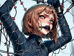 近未来女性兵士鉄線緊縛1(同人集団とるとれす) [d_661626]