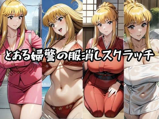 とある婦警の服消しスクラッチ(らいおんへっど) [d_662237]