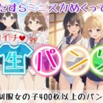 【アニメ36分】にこいち（二人一組）ひたすらミニスカめくって生パンツ！ミニスカートJ系制服を着た女の子がはいている400枚以上のパンティー！純白ショーツから、ブルマやスパッツっぽい下着まで！大胆な女の子から、ツンデレで見せてくれない女の子まで(ひろぴょん工房) [d_662816]