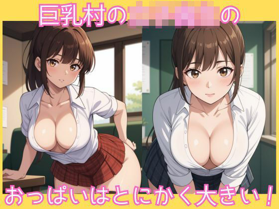 巨乳村の女子校生のおっぱいはとにかく大きい！(快感のおうち) [d_663030]