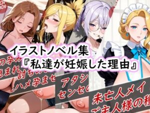 イラストノベル集『私達が妊娠した理由』(花祭真夏のAI工房) [d_663304]