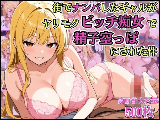 街でナンパしたギャルがヤリモクビッチ痴女で精子空っぽにされた件【女子校生】【誘い受け】【種付けプレス】【CG500枚】(アーナルデ・シメツケネッガー) [d_663352]