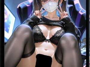 おっぱいがでかい巨乳陰キャの、顔出しNG匿名生配信(DojinWokrs) [d_663428]