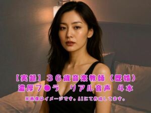 【実録】36歳音楽教師（既婚） 濃厚フ●ラ リアル音声 4本(こじゅーろー) [d_665098]