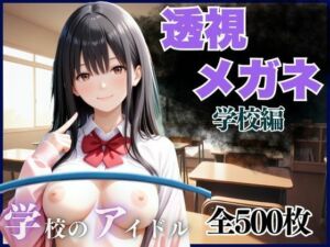 透視メガネ  学校編(AIアーカイブ) [d_665959]