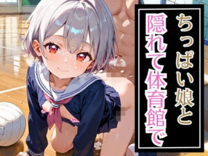 ちっぱい娘と隠れて体育館で・230枚(セイウチ芸人) [d_667041]