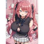 地雷系佐倉◯里（◯ちゃんモード）  ラブラブあまあまアヘ顔えっちCG集(シンプルえーあい) [d_667772]