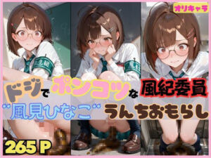 ☆オリキャラ☆【265枚】ドジでぽんこつな風紀委員’風見ひなこ’のおもらしCG集(スカトロの館) [d_668044]