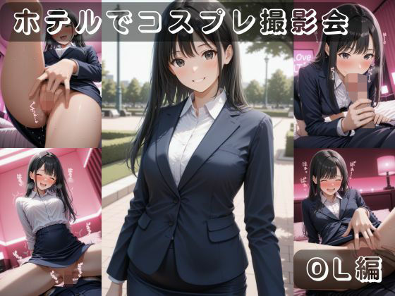 社会人コスプレイヤーの秘密ラブホ撮影会 OL編(ゆめ花ろう) [d_669420]