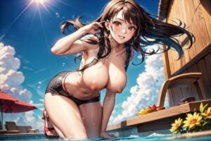 【総集編・992枚】ティファさんのイラスト集  〜豊満な双乳と卑猥な下半身〜(ラブリーパンチ（パロディ）) [d_669703]