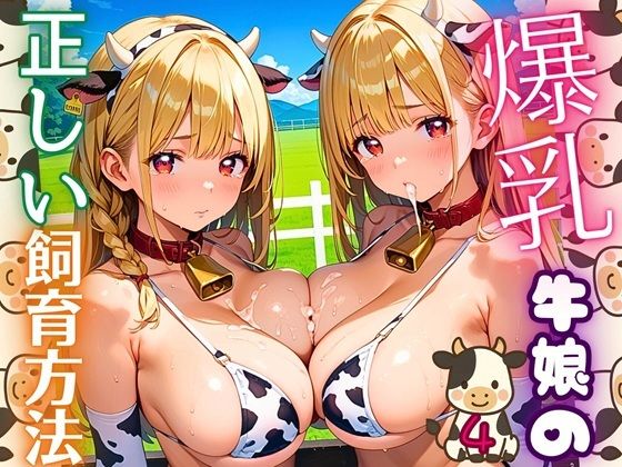 爆乳牛娘の正しい飼育方法〜エサだけじゃなく、私たちはミルクも必要なんです！〜4【厳選CG200枚収録】(エメラルドの館) [d_669782]
