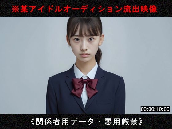 某アイドルオーディション流出映像【No.1008】(Blue Frames/女子校生専門) [d_669828]