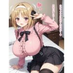 爆乳な地雷系  ぶりっ子ビッチ櫛田◯梗とらぶらぶえっち！CG集(ようこそシンプルえーあいへ) [d_670048]