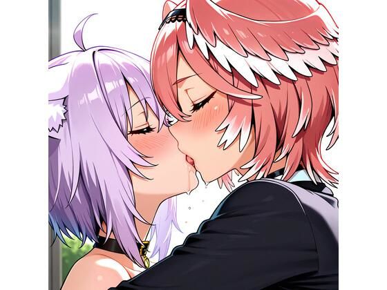 【R-18】猫又おかゆ×鷹嶺ルイ 58枚(ErosLily) [d_670052]