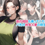 夜の相談も乗ってくれるバ先の肉食人妻の間宮さん(くろくろキャノン) [d_670594]