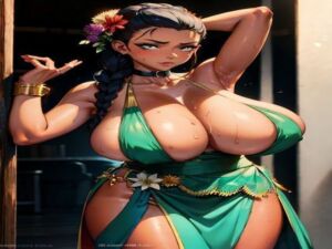 爆乳AIナチュラルドレス1(AI出版) [d_362423]