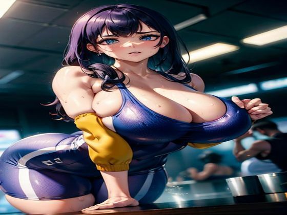 爆乳AIぱっつり水着1(AI出版) [d_363622]