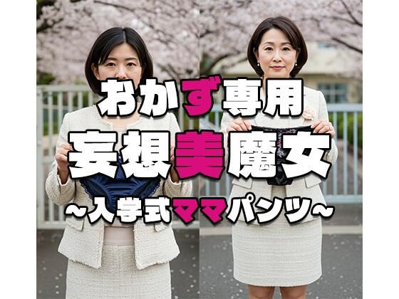 【おかず専用】妄想美魔女〜入学式ママパンツ1〜(AI美魔女) [d_563327]