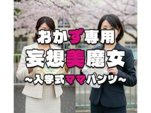 【おかず専用】妄想美魔女〜入学式ママパンツ4〜(AI美魔女) [d_563331]