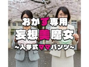【おかず専用】妄想美魔女〜入学式ママパンツ9〜(AI美魔女) [d_563341]