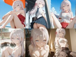 「時々ボソッとロシア語でデレる隣のアーリャさん」アリサ・ミハイロヴナ・九条セクシー写真集15（全500枚）(人の海) [d_601046]