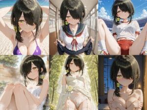 「紫雲寺家の子〇たち」紫雲寺ことのセクシー写真集6（全500枚）(人の海) [d_603801]