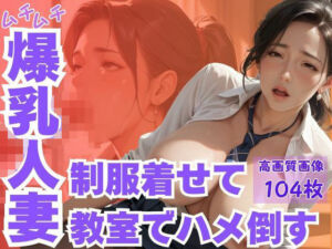 ムチムチ爆乳人妻制服着せて教室でハメ倒す(CP出版) [d_611023]