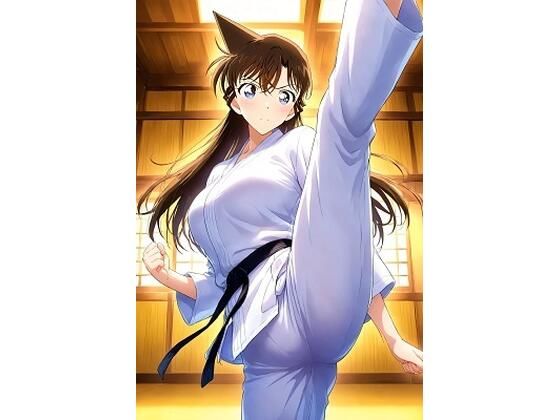 毛〇蘭  空手とデンマオナの練習(HKMアート) [d_611636]