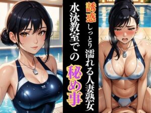 水泳教室の裏側で  人妻熟女インストラクターとの密逢(快楽熟女人妻クラブ) [d_627351]