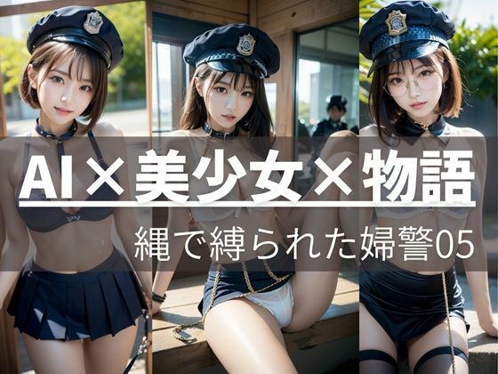 【緊縛婦警】囚われた女性警察官 05(AI×美少女×物語) [d_629098]