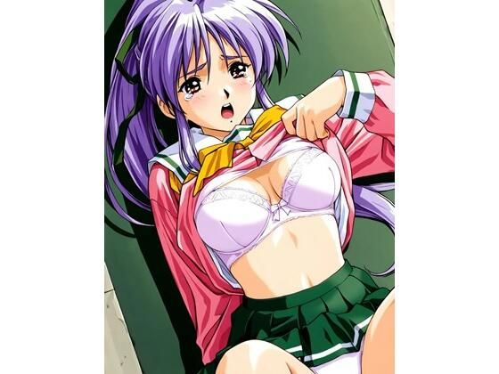 美少女アニメ風 高部絵里 服やパンティを無理やり脱がされて＋パンモロやオナニー集(sinzan) [d_629173]