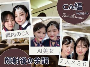 顔射後の余韻 – CA編 Vol.4(FacialDreams) [d_629888]