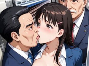 【女子校生】痴●車チューマス事件！(紺のソックス) [d_662248]