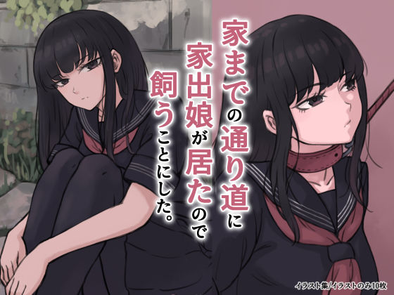 家までの通り道に家出娘が居たので飼うことにした。(雨屋) [d_667924]