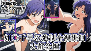 如月千早の強●全裸徘徊（大都会編）＃6(張りぼて) [d_671424]