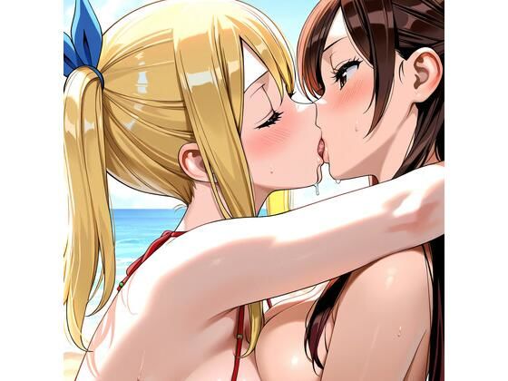 【R-18】水原千鶴×ルーシィ・ハートフィリア 93枚(ErosLily) [d_671901]