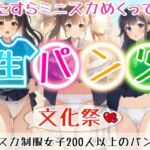 【アニメ28分】文化祭でひたすらミニスカめくって生パンツ！ミニスカートの制服を着た女の子200人以上がパンティーを見せてくれる、妄想の世界での文化祭！ふわふわな純白ショーツや紐パンから、ブルマやスパッツっぽい下着まで！大胆な女の子から、ツンデレでなかなか見せてくれない女の子まで！現実の世界での文化祭では、絶対にこんなことしないでくださいね！！(ひろぴょん工房) [d_672344]