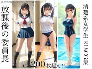 放課後の委員長  清楚系女学生R18CG集(かとう家) [d_672752]