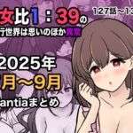 男女比1:39の平行世界は思いのほか異常（Fantia2025年7月〜9月まとめ）(きっさー) [d_673170]