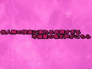 他人棒の快楽に溺れる卑猥すぎる不倫妻の喘ぎ声がこちら(リアルボイスGirl) [d_675142]