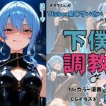 Vtuber星〇すいせいの下僕調教〜足コキ・ムチ・手コキ・フェラ・騎乗位〜(夕焼けAI@M向け同人) [d_676051]