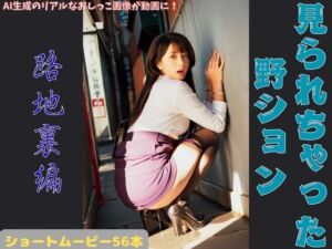 見られちゃった野ション 路地裏編(P-AI planning) [d_676472]