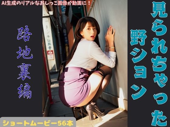 見られちゃった野ション 路地裏編(P-AI planning) [d_676472]