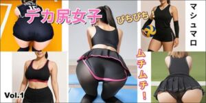 ［デカ尻女子］vol1 ｜ むちむちぴちぴちお尻特集(マシュマロ) [d_677384]