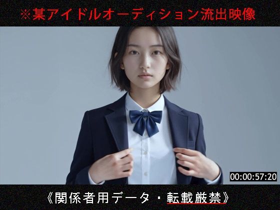 某アイドルオーディション流出映像【No.1009】(Blue Frames) [d_677583]