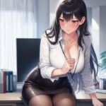 欲求不満な美人上司との過激セックス(ぽぽ) [d_678149]