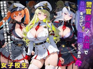 女子校生 警官 深夜ノ公園で首輪をつけて逆に指導してみた件(StableWorks) [d_678649]