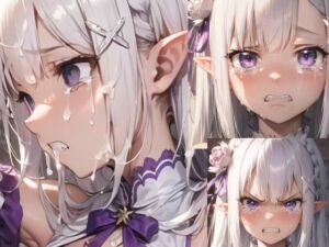 敗北・号泣 エミリア（Re:ゼロから始める異世界生活）(Iqo’s Sexuality Management.) [d_678824]