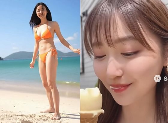 AIグラビアアイドル動画【100本】(LOSHO) [d_680370]